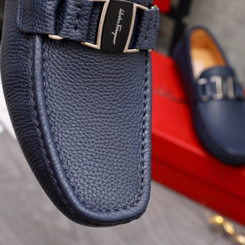 Cheap Salvatore Ferragamo Leather Shoes For Men #1094437 Replica Wholesale [$76.00 USD] [ITEM#1094437] on Replica Salvatore Ferragamo Leather Shoes