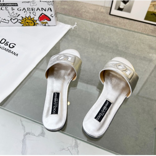 Cheap Dolce &amp; Gabbana D&amp;G Slippers For Women #1094466 Replica Wholesale [$68.00 USD] [ITEM#1094466] on Replica Dolce &amp; Gabbana D&amp;G Slippers