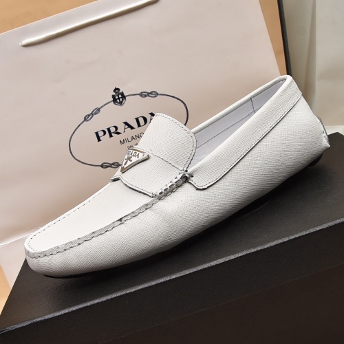 Cheap Prada Leather Shoes For Men #1094564 Replica Wholesale [$80.00 USD] [ITEM#1094564] on Replica Prada Leather Shoes