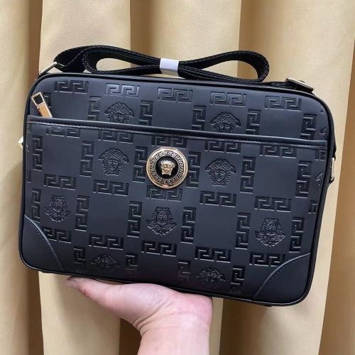 Cheap Versace AAA Man Messenger Bags #1094570 Replica Wholesale [$92.00 USD] [ITEM#1094570] on Replica Versace AAA Man Messenger Bags