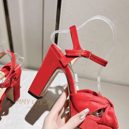 Cheap Jimmy Choo Sandals For Women #1094744 Replica Wholesale [$115.00 USD] [ITEM#1094744] on Replica Jimmy Choo Sandals