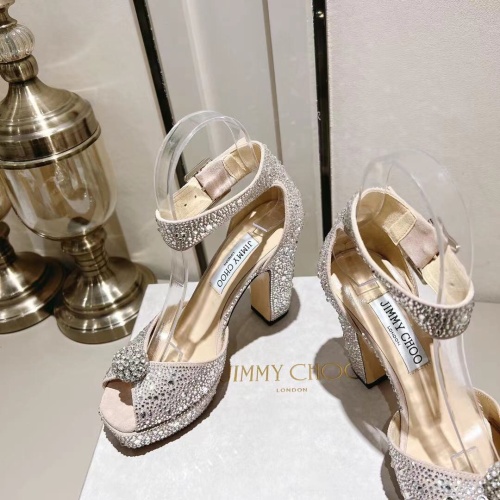 Cheap Jimmy Choo Sandals For Women #1094752 Replica Wholesale [$140.00 USD] [ITEM#1094752] on Replica Jimmy Choo Sandals