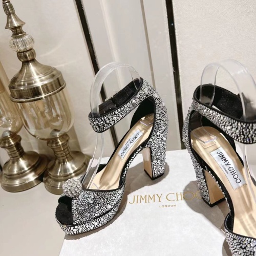 Cheap Jimmy Choo Sandals For Women #1094753 Replica Wholesale [$140.00 USD] [ITEM#1094753] on Replica Jimmy Choo Sandals
