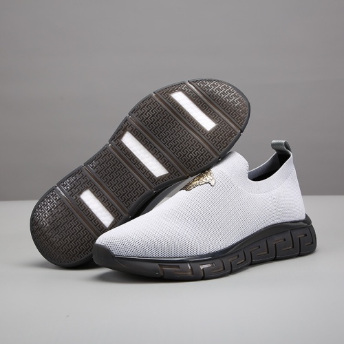 Cheap Versace Casual Shoes For Men #1094790 Replica Wholesale [$85.00 USD] [ITEM#1094790] on Replica Versace Casual Shoes