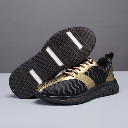 Cheap Versace Casual Shoes For Men #1094798 Replica Wholesale [$88.00 USD] [ITEM#1094798] on Replica Versace Casual Shoes