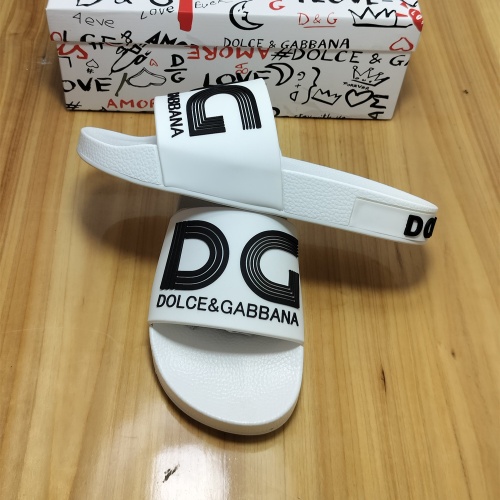 Cheap Dolce &amp; Gabbana D&amp;G Slippers For Women #1094811 Replica Wholesale [$48.00 USD] [ITEM#1094811] on Replica Dolce &amp; Gabbana D&amp;G Slippers