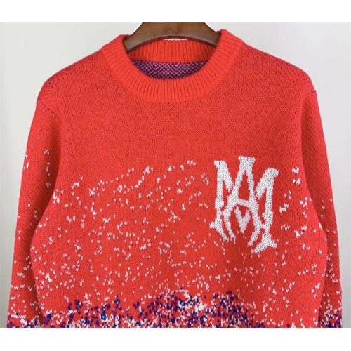 Cheap Amiri Sweaters Long Sleeved For Unisex #1094918 Replica Wholesale [$52.00 USD] [ITEM#1094918] on Replica Amiri Sweaters