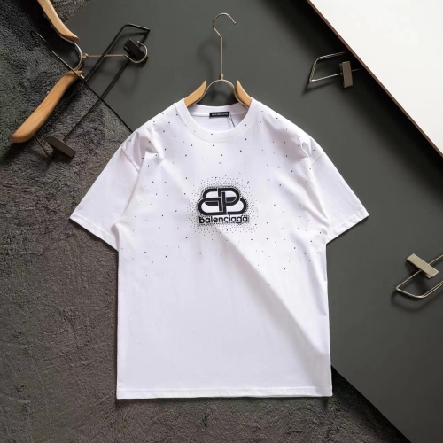Cheap Balenciaga T-Shirts Short Sleeved For Unisex #1094957 Replica Wholesale [$42.00 USD] [ITEM#1094957] on Replica Balenciaga T-Shirts