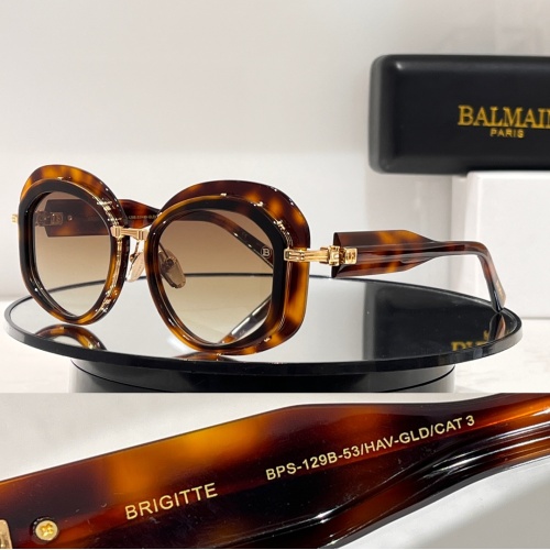 Cheap Balmain AAA Quality Sunglasses #1095073 Replica Wholesale [$72.00 USD] [ITEM#1095073] on Replica Balmain AAA Quality Sunglasses
