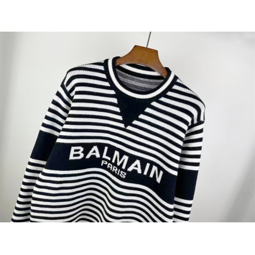 Cheap Balmain Sweaters Long Sleeved For Unisex #1095441 Replica Wholesale [$52.00 USD] [ITEM#1095441] on Replica Balmain Sweaters