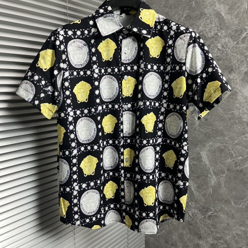 Cheap Versace Shirts Short Sleeved For Men #1095693 Replica Wholesale [$48.00 USD] [ITEM#1095693] on Replica Versace Shirts