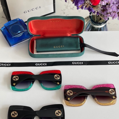 Cheap Gucci AAA Quality Sunglasses #1095764 Replica Wholesale [$60.00 USD] [ITEM#1095764] on Replica Gucci AAA Quality Sunglasses