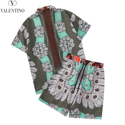 Cheap Valentino Tracksuits Short Sleeved For Men #1095809 Replica Wholesale [$45.00 USD] [ITEM#1095809] on Replica Valentino Tracksuits