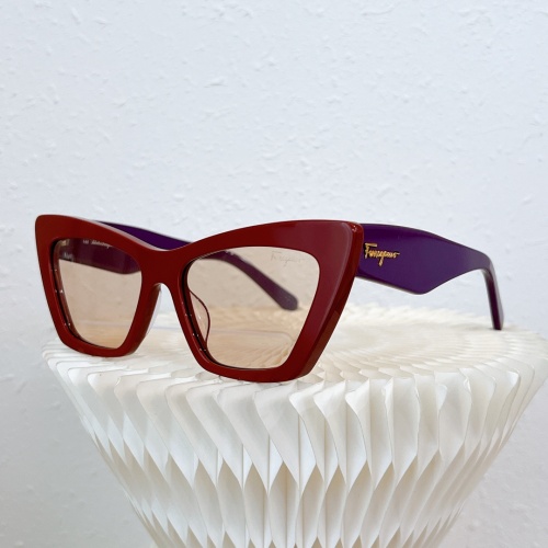 Cheap Salvatore Ferragamo AAA Quality Sunglasses #1096185 Replica Wholesale [$60.00 USD] [ITEM#1096185] on Replica Salvatore Ferragamo AAA Quality Sunglasses