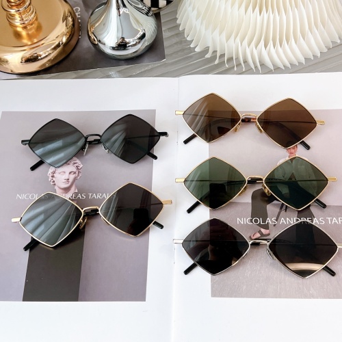 Cheap Yves Saint Laurent YSL AAA Quality Sunglasses #1096273 Replica Wholesale [$48.00 USD] [ITEM#1096273] on Replica Yves Saint Laurent YSL AAA Quality Sunglasses