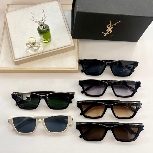 Cheap Yves Saint Laurent YSL AAA Quality Sunglasses #1096285 Replica Wholesale [$60.00 USD] [ITEM#1096285] on Replica Yves Saint Laurent YSL AAA Quality Sunglasses