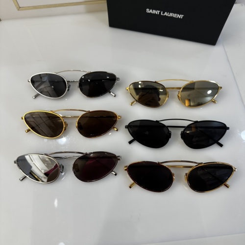 Cheap Yves Saint Laurent YSL AAA Quality Sunglasses #1096298 Replica Wholesale [$60.00 USD] [ITEM#1096298] on Replica Yves Saint Laurent YSL AAA Quality Sunglasses