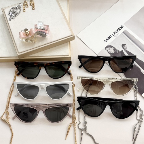 Cheap Yves Saint Laurent YSL AAA Quality Sunglasses #1096303 Replica Wholesale [$64.00 USD] [ITEM#1096303] on Replica Yves Saint Laurent YSL AAA Quality Sunglasses