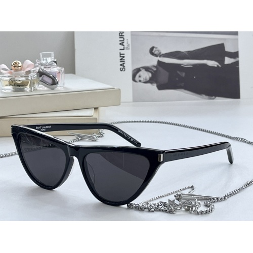 Cheap Yves Saint Laurent YSL AAA Quality Sunglasses #1096308 Replica Wholesale [$64.00 USD] [ITEM#1096308] on Replica Yves Saint Laurent YSL AAA Quality Sunglasses