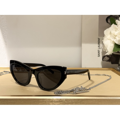 Cheap Yves Saint Laurent YSL AAA Quality Sunglasses #1096314 Replica Wholesale [$68.00 USD] [ITEM#1096314] on Replica Yves Saint Laurent YSL AAA Quality Sunglasses
