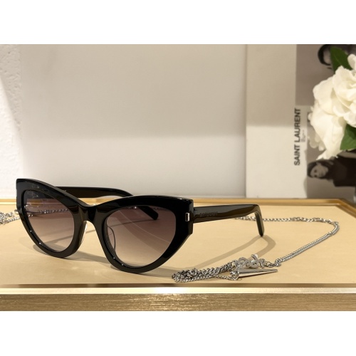 Cheap Yves Saint Laurent YSL AAA Quality Sunglasses #1096316 Replica Wholesale [$68.00 USD] [ITEM#1096316] on Replica Yves Saint Laurent YSL AAA Quality Sunglasses