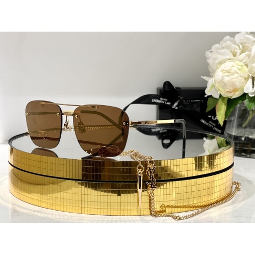 Cheap Yves Saint Laurent YSL AAA Quality Sunglasses #1096327 Replica Wholesale [$68.00 USD] [ITEM#1096327] on Replica Yves Saint Laurent YSL AAA Quality Sunglasses