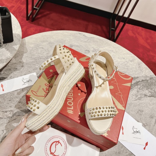 Cheap Christian Louboutin Sandal For Women #1096955 Replica Wholesale [$96.00 USD] [ITEM#1096955] on Replica Christian Louboutin Sandal