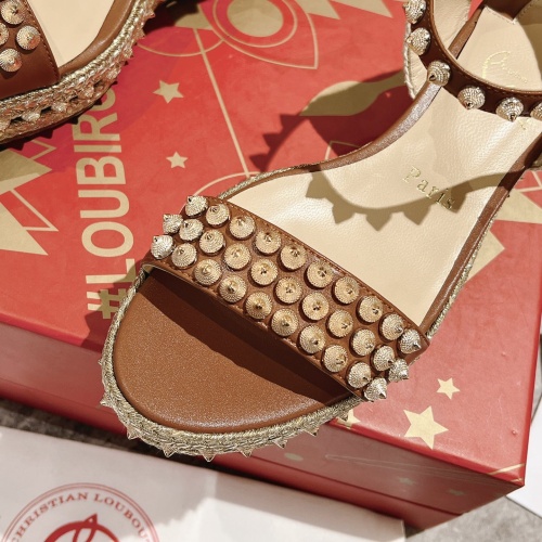 Cheap Christian Louboutin Sandal For Women #1096956 Replica Wholesale [$96.00 USD] [ITEM#1096956] on Replica Christian Louboutin Sandal
