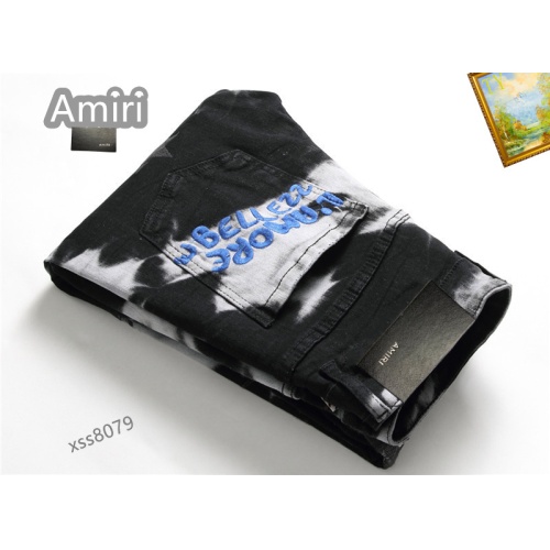 Cheap Amiri Jeans For Men #1097812 Replica Wholesale [$48.00 USD] [ITEM#1097812] on Replica Amiri Jeans