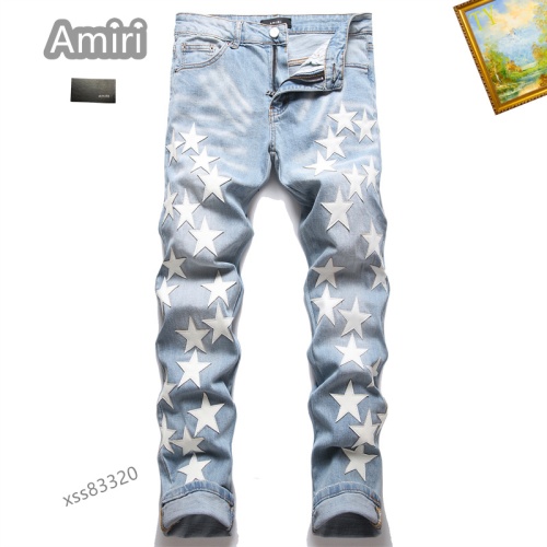 Cheap Amiri Jeans For Men #1097820 Replica Wholesale [$48.00 USD] [ITEM#1097820] on Replica Amiri Jeans
