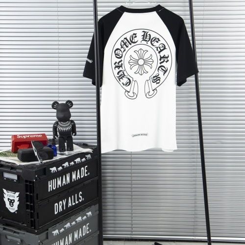 Cheap Chrome Hearts T-Shirts Short Sleeved For Unisex #1097955 Replica Wholesale [$32.00 USD] [ITEM#1097955] on Replica Chrome Hearts T-Shirts