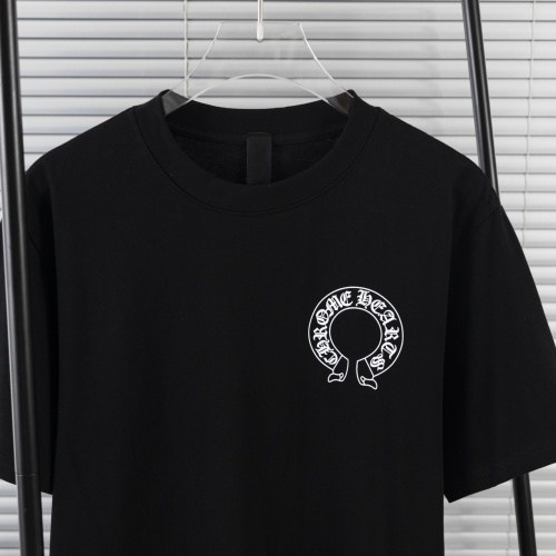 Cheap Chrome Hearts T-Shirts Short Sleeved For Unisex #1097956 Replica Wholesale [$34.00 USD] [ITEM#1097956] on Replica Chrome Hearts T-Shirts