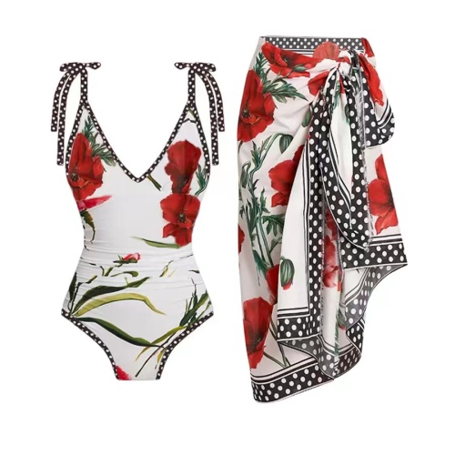 Cheap Dolce &amp; Gabbana Bathing Suits Sleeveless For Women #1097964 Replica Wholesale [$96.00 USD] [ITEM#1097964] on Replica Dolce &amp; Gabbana Bathing Suits