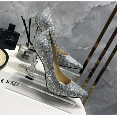 Cheap Yves Saint Laurent YSL High-Heeled Shoes For Women #1097994 Replica Wholesale [$118.00 USD] [ITEM#1097994] on Replica Yves Saint Laurent YSL High-Heeled Shoes