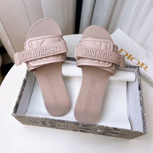 Cheap Christian Dior Slippers For Women #1098095 Replica Wholesale [$56.00 USD] [ITEM#1098095] on Replica Christian Dior Slippers