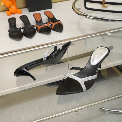 Cheap Yves Saint Laurent YSL Slippers For Women #1098142 Replica Wholesale [$82.00 USD] [ITEM#1098142] on Replica Yves Saint Laurent YSL Slippers