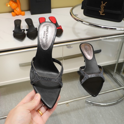 Cheap Yves Saint Laurent YSL Slippers For Women #1098143 Replica Wholesale [$82.00 USD] [ITEM#1098143] on Replica Yves Saint Laurent YSL Slippers