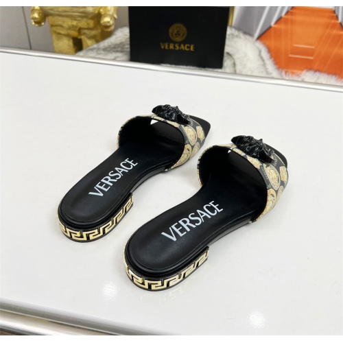 Cheap Versace Slippers For Women #1098149 Replica Wholesale [$82.00 USD] [ITEM#1098149] on Replica Versace Slippers