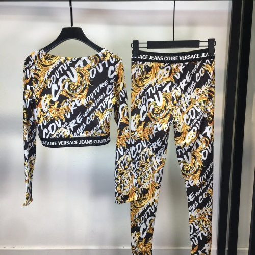 Cheap Versace Tracksuits Long Sleeved For Women #1098315 Replica Wholesale [$100.00 USD] [ITEM#1098315] on Replica Versace Tracksuits