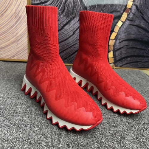 Cheap Christian Louboutin Boots For Men #1098460 Replica Wholesale [$105.00 USD] [ITEM#1098460] on Replica Christian Louboutin Boots