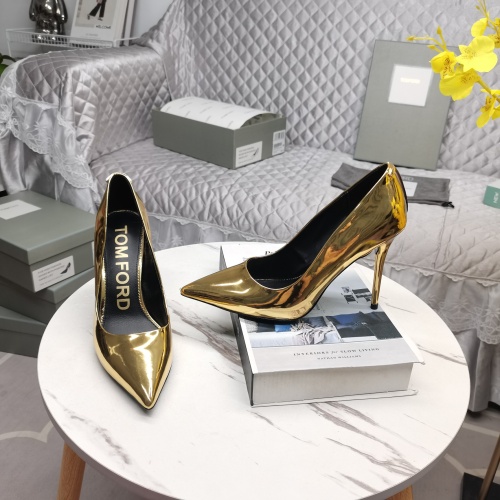 Cheap Tom Ford High-Heeled Shoes For Women #1098597 Replica Wholesale [$125.00 USD] [ITEM#1098597] on Replica Tom Ford High-Heeled Shoes