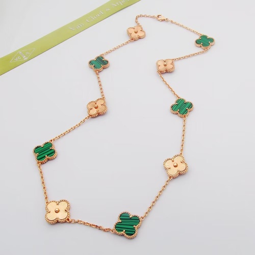Cheap Van Cleef &amp; Arpels Necklaces For Women #1098720 Replica Wholesale [$42.00 USD] [ITEM#1098720] on Replica Van Cleef &amp; Arpels Necklaces