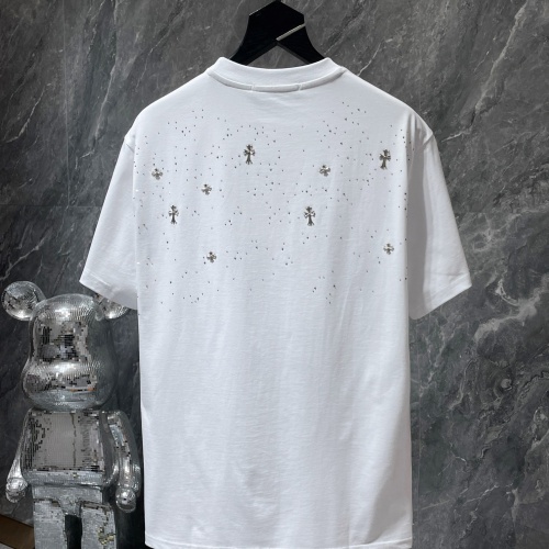 Cheap Chrome Hearts T-Shirts Short Sleeved For Unisex #1098765 Replica Wholesale [$38.00 USD] [ITEM#1098765] on Replica Chrome Hearts T-Shirts