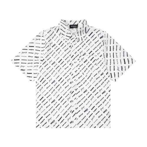 Cheap Balenciaga Shirts Short Sleeved For Unisex #1098954 Replica Wholesale [$48.00 USD] [ITEM#1098954] on Replica Balenciaga Shirts