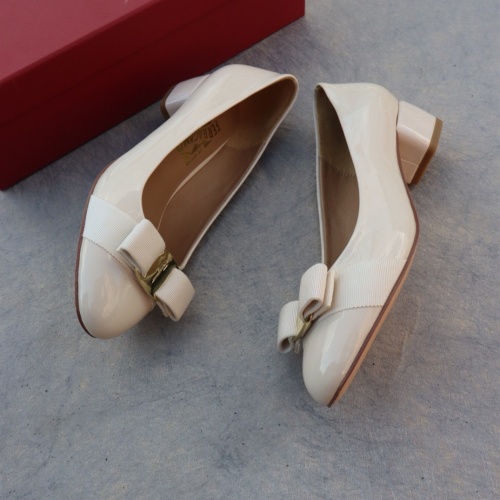Cheap Salvatore Ferragamo Flat Shoes For Women #1099050 Replica Wholesale [$96.00 USD] [ITEM#1099050] on Replica Salvatore Ferragamo Flat Shoes