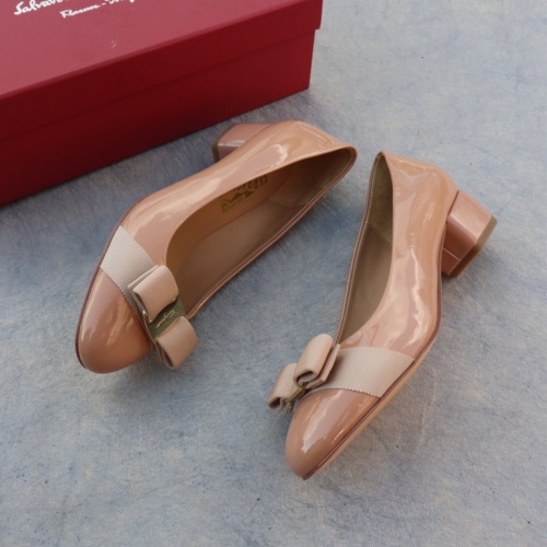 Cheap Salvatore Ferragamo Flat Shoes For Women #1099053 Replica Wholesale [$96.00 USD] [ITEM#1099053] on Replica Salvatore Ferragamo Flat Shoes