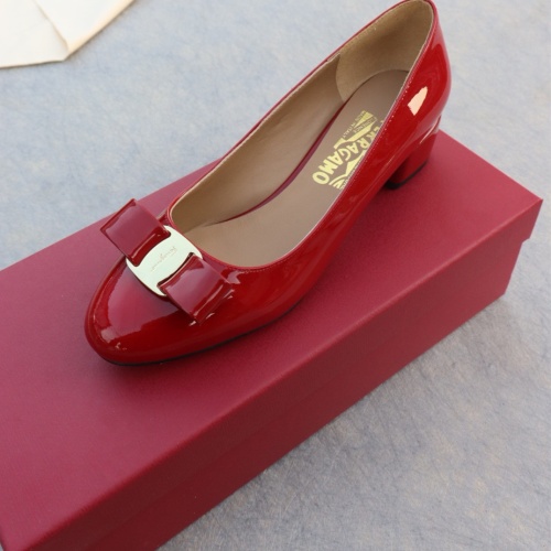 Cheap Salvatore Ferragamo Flat Shoes For Women #1099066 Replica Wholesale [$96.00 USD] [ITEM#1099066] on Replica Salvatore Ferragamo Flat Shoes