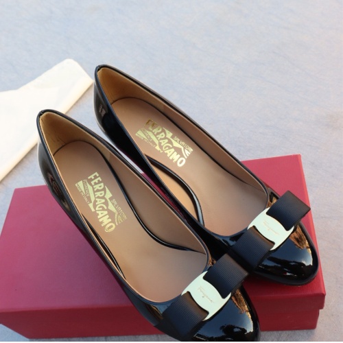 Cheap Salvatore Ferragamo High-Heeled Shoes For Women #1099098 Replica Wholesale [$96.00 USD] [ITEM#1099098] on Replica Salvatore Ferragamo High-Heeled Shoes