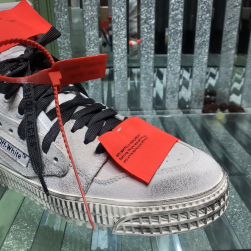 Cheap Off-White High Tops Shoes For Men #1099185 Replica Wholesale [$105.00 USD] [ITEM#1099185] on Replica Off-White High Tops Shoes