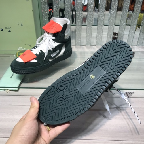 Cheap Off-White High Tops Shoes For Men #1099191 Replica Wholesale [$105.00 USD] [ITEM#1099191] on Replica Off-White High Tops Shoes